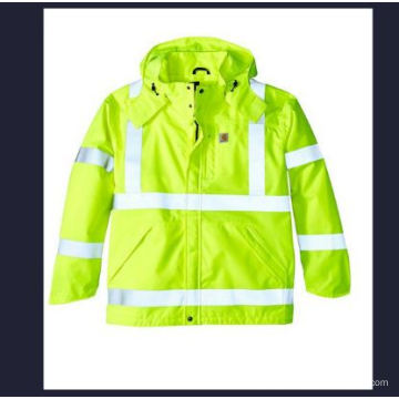 High Visibility Klasse 3 wasserdichte Jacke für Herren